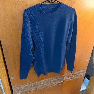 Celine Navy Crewneck Sweater for Men